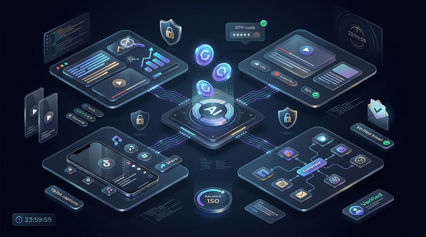 AI Tools & Generation Credits — Free Generations, Every Day